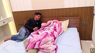 Indian Asian Desi Stepbrother Having Hardcore Fucking with Her Girlfriend fantasy Video