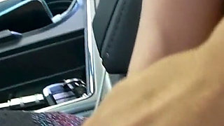 Sexy 20 Year Old Blonde Cheats on Her Boyfriend in Parking Lot -lacy Tate