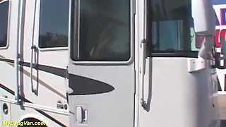 Crazy MILF First Time Orgy - Bang Van Gangbang with Audrey Hollander