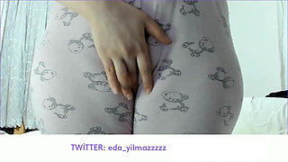 Camel Toe- Masturbation in Pajamas- Turkish Porn- Turkish MILF
