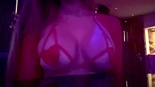 Italian Big Tits MILF Artemisia Love Showing Her Juicy Boobs in a Micro Bikini at the Curb