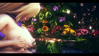 Genshin Impact Hentai - POV Fischl Boobjob Licking - Japanese Asian Manga Anime Game Porn