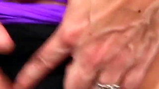 Two Babes Milk a Lucky Cock! Angela Allwood and Nikki Knightly!