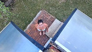 A Bikini Girl Getting Used as a Human Toilet Compilation