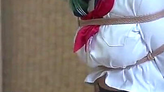 Xr65-a Girl in a School Uniform Had Her Feet Tickled.