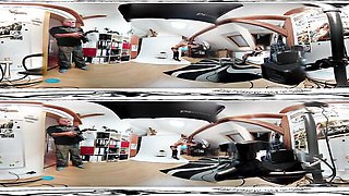 Virtual reality smut with explosive Bella Scaris from Bravo Models