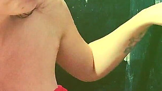 Wife Sucks off Strangers and Takes Their Loads at a Glory Hole!
