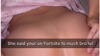 Cheating Teen Gf Sends Snapchats Of Hair Pulling And Getting Railed To Boyfriend Bc Of Fortnite #2