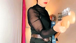 Pregnant Redhead Webcam Masturbation