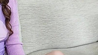 I’m Too Shy, M’am, Innocent Cutie Masturbates for the First Time