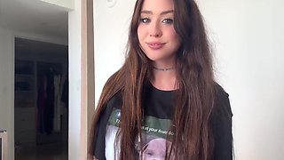 American stepsis shakes big boobs when I fuck her in POV