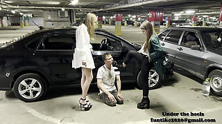 Girls in the Parking Lot