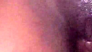 Hot Ebony Babe Front View Dick Rubbing Her Pussy Slow Motion