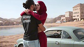 Innocent Muslim Girl Turned Jizz Dumpster Gangbang