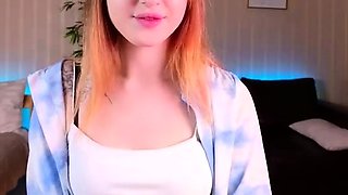 Amateur cougar MILF with small boobs is jerking cock