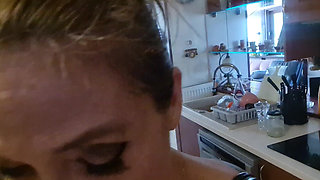Melissa Johnson in Latex, Baking