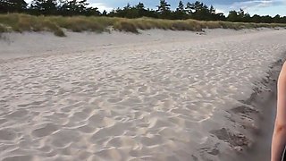 Sassy blonde teen ex GF cunt teased in POV gives blowjob