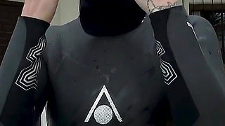 Neoprene Spanking Paddle & Pussy Flogging
