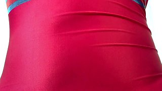 Amateur striptease and Solo masturbation