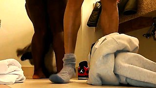 Black Amateur Couple's Hardcore Doggy Style