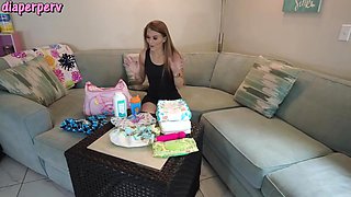 INEEDAMOMMY IPOD GF Kitty Discovers your stash and diapers you ABDL - Ineed2pee Ineedamommy