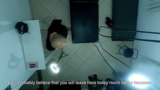 Patient is seen by a lesbian urologist who fucks him.