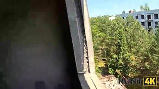 HUNT4K Cheating Girlfriend Milena Ray Fucks Stranger in Abandoned Place - Hardcore POV Sex