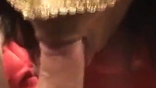 Mask Girl Xenia Shows Horny Blowjob Show