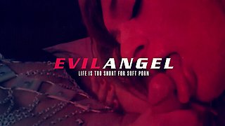 Cute Redhead TS Bootie Stretched By Big Male & Female Knob