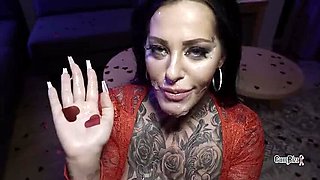 Ashley Cumstar sucks all the cum out of your balls