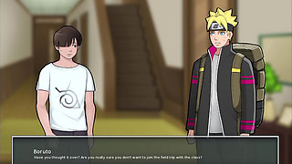 Konoha MILFs Part 36 - My Stepmother Hinata Gives Me a Handjob While I Suck on Her Big Tits - by Eroticgamesnc