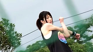 College emo teen fingers to orgasm