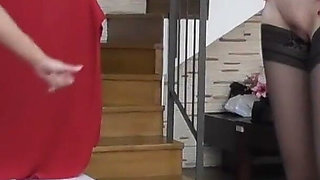 A Handjob and a Naughty Surprise
