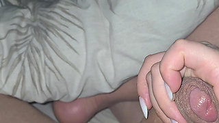 She's offended. Step mom doesn't want to talk to step son, but still use her hand on his dick