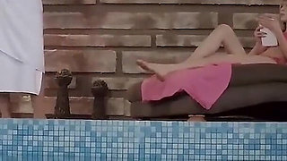 Poolside Sex with Hot Blonde Bianka Brill