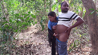 Odia college girl hard-core fuck with her boyfriend in forest, odia sex in outdoor forest