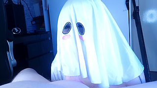 I Didn't Realise I Was Fucking My Step Sister at the Halloween Party Untll I Was Already Inside Her Big Oiled Ass Ghost