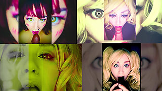 Goddess Lana - Hot Sensual Dildo Sucking Compilation 1