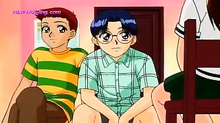 Submissive MILF Cum in Public as Her Doms Fill Her Holes With Toys