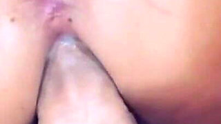 Tattooed Blonde Sucks Deeply and Takes a Hard Doggy POV - Red Nails Spread Ass