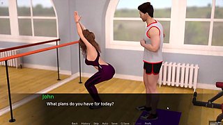 Future Money Mans Step-Fantasy: Rough Yoga Handjob Hardens Stepbro Cock