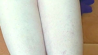 Mom Gets a Pedicure and Doesn't Even Realize She's Exposing Her Vagina.