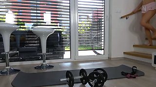 Grandpa Caught Me And Granny Working Out At GrandParentsX