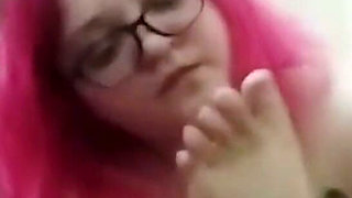 Double Amputee Striptease, Sucks Her Foot and Jumps