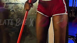 At the Club Getting Some Work Done, Dancing to the Music While Im Twerking My Juicy Booty