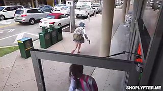 Ebony teen thief Daya Knight fucks for freedom by Pervz: Blowjob, Doggy  Hardcore Porn