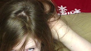Blowjob on a Dildo