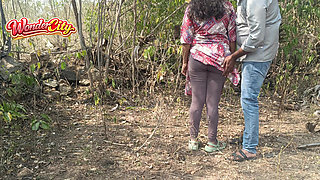 Jungle with Hot Aunty