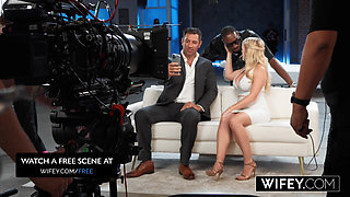 Wifey Bride Danielle Renae Gets Stretched Out in 5 BBC Gangbang While Hubby Watches