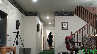 Dirty Talking Pornstar Jade Steel Is My Stepmother and Finds My Cum in Her Panties